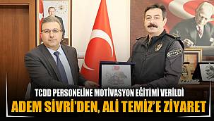 TCDD Müdürü Sivri’den Müdür Temiz’e ziyaret