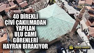 Türk ahşap oyma sanatı ve taş işçiliğinin ender örneklerinden biri de ‘Afyon Ulu Cami’ 