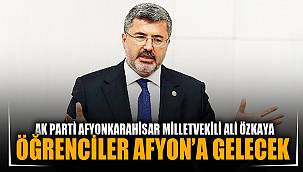 “Türkiye’nin Dört Bir Yanından Öğrenciler Afyonkarahisar’a Gelecek”