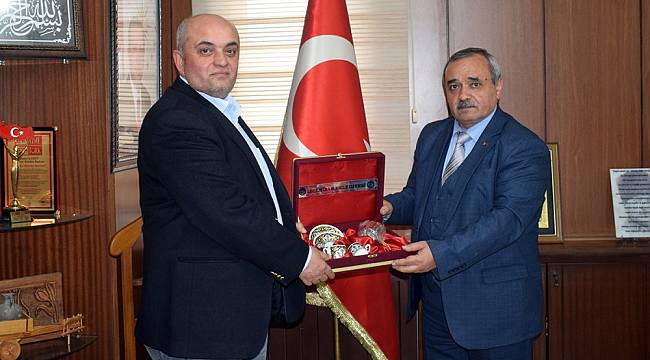 Türkmen’den Başkan şahin’e ziyaret