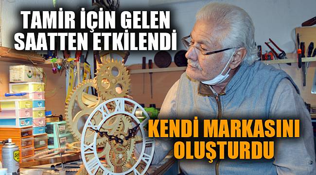 Ürettiği saatlere kendi adını verdi