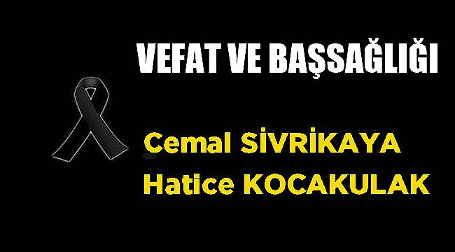 VEFAT & BAŞSAĞLIĞI