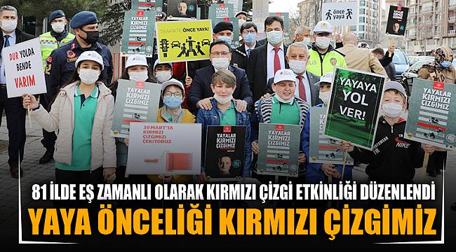 Yaya Önceliği Kırmızı Çizgimiz