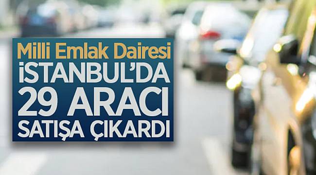 29 araç satılacak