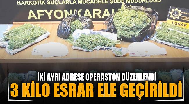 3 KiLO ESRAR ELE GEÇiRiLDi