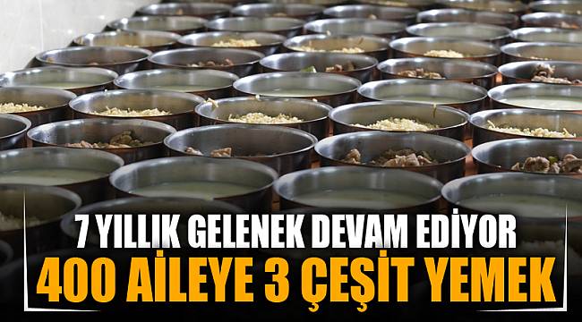 7 Yıldır geleneği sürdürüyor
