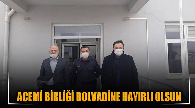 ACEMİ BİRLİĞİ BOLVADİNE HAYIRLI OLSUN