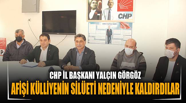 “Afişi külliyenin silueti nedeniyle kaldırdılar”
