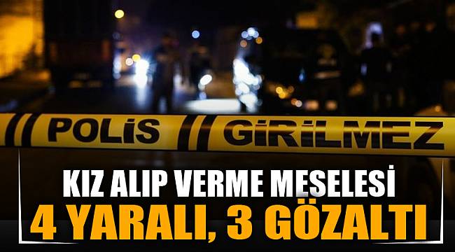 Afyonkarahisar'da 4 kişinin yaralandığı silahlı kavgada 3 şüpheli yakalandı