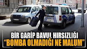 Afyonkarahisar’da bir garip bavul hırsızlığı girişimi 