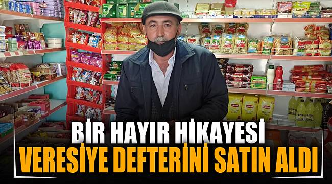 Afyonkarahisar'da bir hayırsever, ihtiyaç sahiplerinin bakkal borcunu ödedi