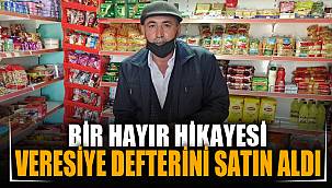 Afyonkarahisar'da bir hayırsever, ihtiyaç sahiplerinin bakkal borcunu ödedi