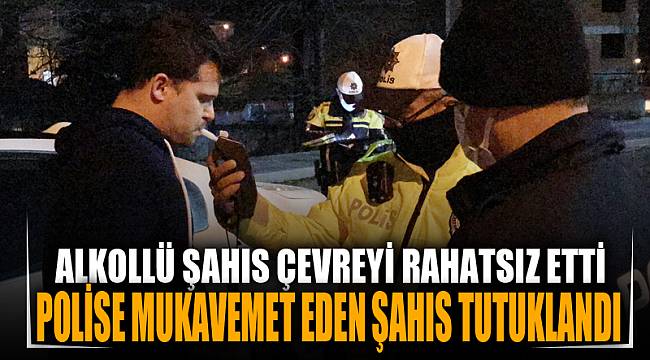 Afyonkarahisar'da polise mukavemet gösteren zanlı tutuklandı