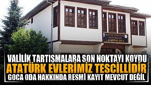 Afyonkarahisar Valiliğinden Atatürk Evi açıklaması