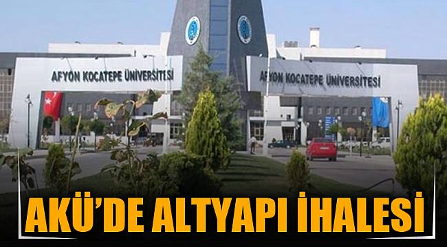 Altyapı işleri yaptırılacak