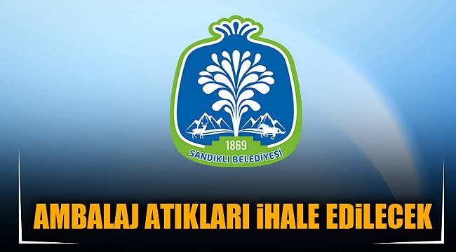 AMBALAJ ATIKLARI İHALE EDİLECEK