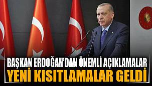 Başkan Erdoğan'dan önemli açıklamalar