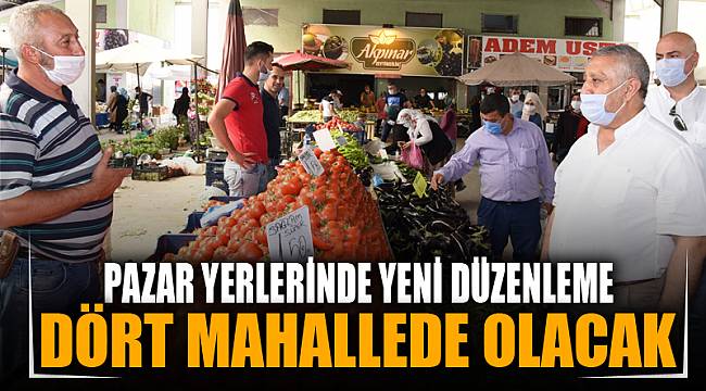 Bu hafta dört ayrı mahallede semt pazarı kurulacak