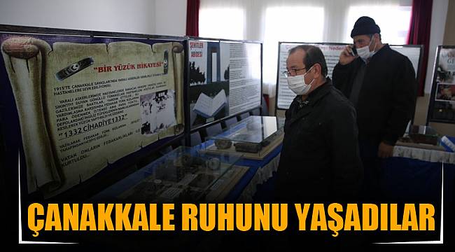 Çanakkale ruhunu yaşadılar