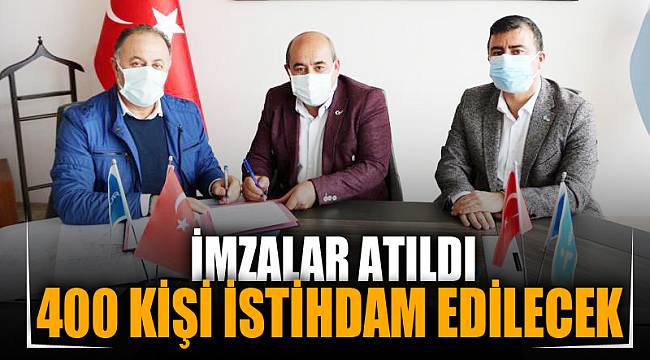 DİŞLİ’DE 400 KİŞİYE İŞ İMKANI