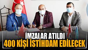 DİŞLİ’DE 400 KİŞİYE İŞ İMKANI