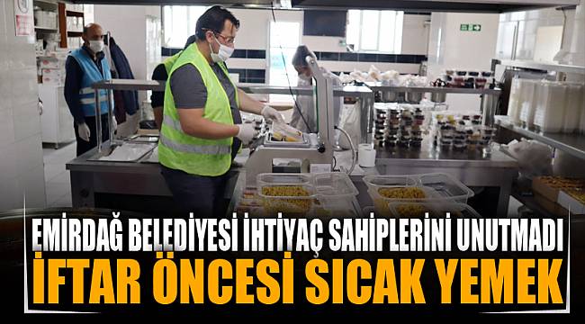 Emirdağ belediyesi ihtiyaç sahiplerini unutmadı