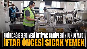 Emirdağ belediyesi ihtiyaç sahiplerini unutmadı