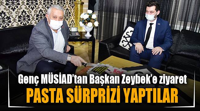 Genç MÜSİAD’tan Başkan Zeybek’e ziyaret