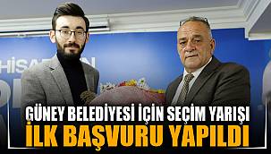 Güney belediye başkan aday adaylığı için ak parti’ye ilk başvuru yapıldı
