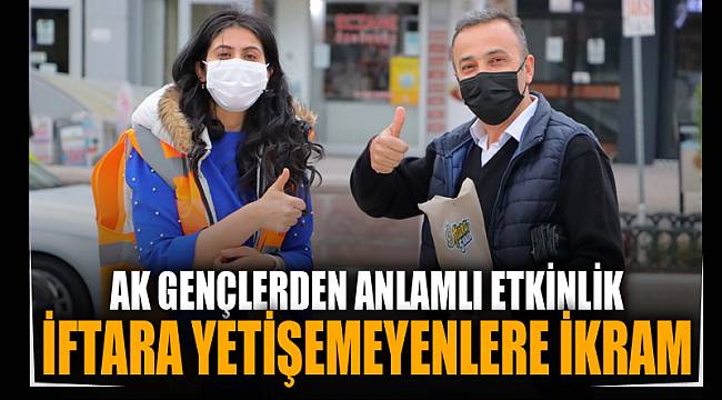 ‘İFTARA 5 KALA’ FARKINDALIK OLUŞTURDU