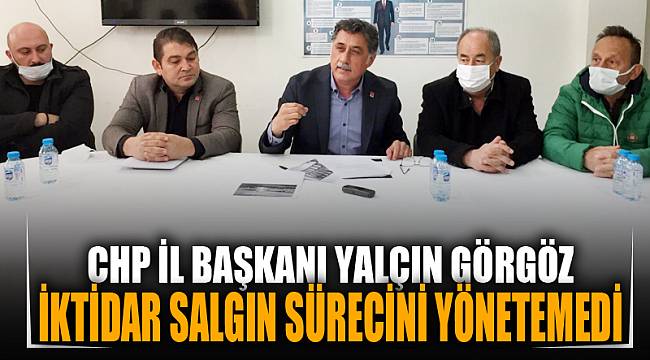 “İktidar salgın sürecini yönetemedi”