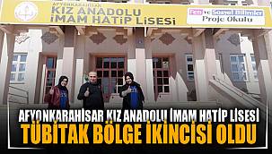 Kız Anadolu İmam Hatip Lisesi Bölge 2.’si oldu 