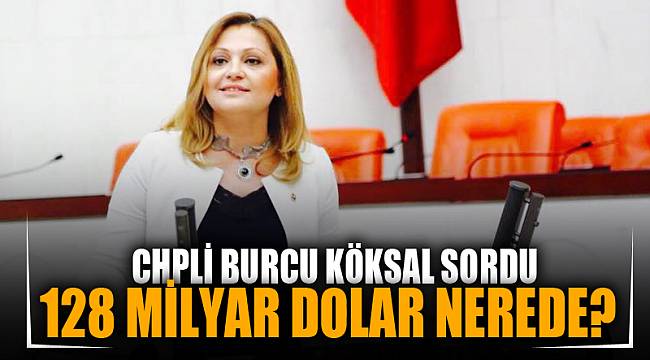 KÖKSAL: 128 MİLYAR DOLAR NEREDE?