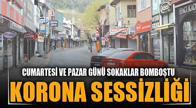 KORONA SESSiZLiĞi SÜRÜYOR