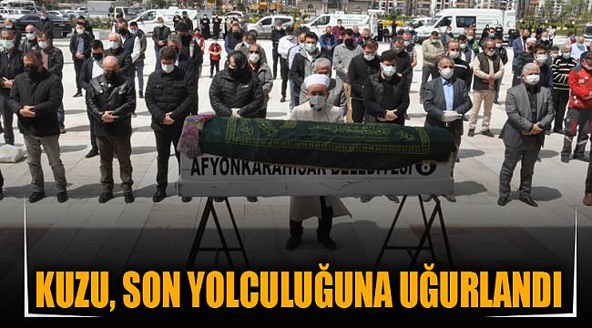 Kuzu, son yolculuğuna uğurlandı