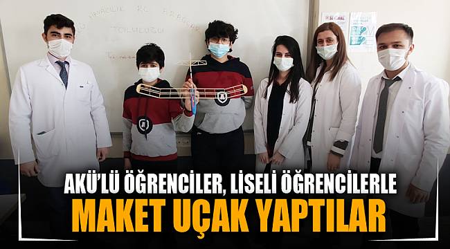 MAKET UÇAK YAPTILAR