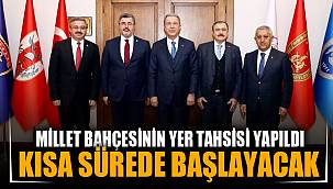 Millet bahçesinin yer tahsisi yapıldı