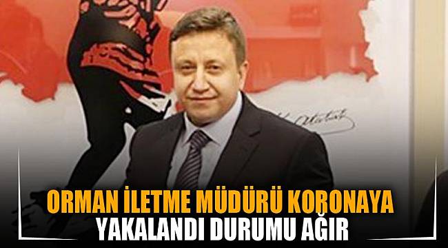 ORMAN İLETME MÜDÜRÜ KORONAYA YAKALANDI DURUMU AĞIR