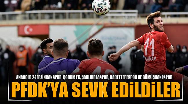 PFDK’ya sevk edildiler