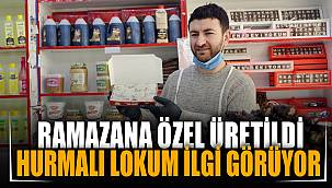 Ramazan’a özel ‘hurmalı lokum’ 
