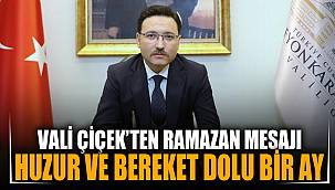 “Ramazan’ı- Şerif’e kavuşmanın mutluluğu içerisindeyiz”
