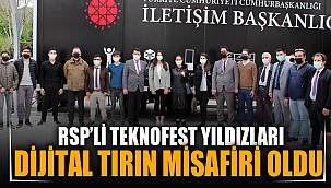 RSP öğrencilerin dijital tırın misafiri oldu