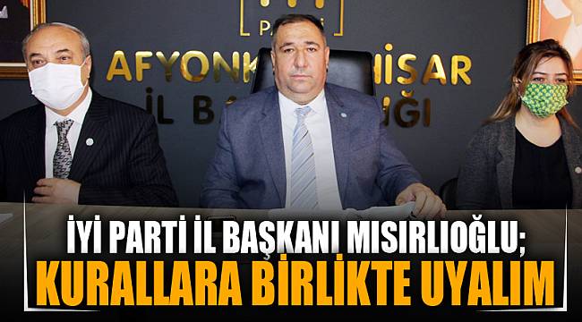 Salgın kurallarına hep birlikte uyalım