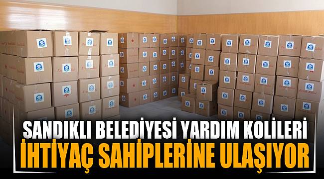 Sandıklı ihtiyaç sahiplerini unutmadı