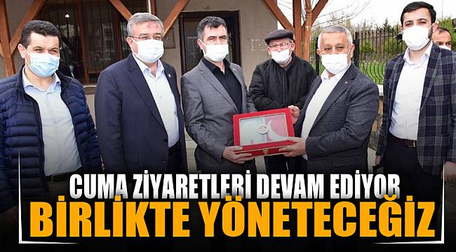 "ŞEHRİMİZİ VATANDAŞLARIMIZLA BİRLİKTE YÖNETİYORUZ"