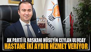 “SİNANPAŞA DEVLET HASTANESİ İKİ AYDIR HİZMET VERİYOR