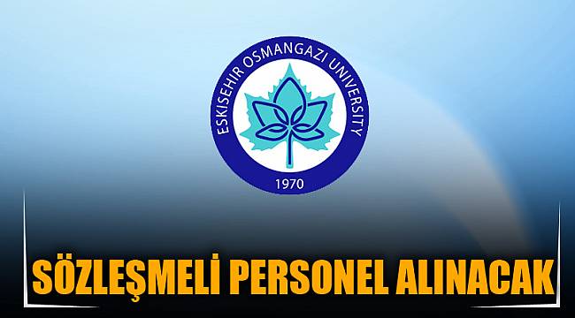 SÖZLEŞMELİ PERSONEL ALINACAK