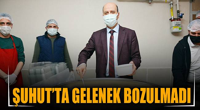 Şuhut’ta gelenek bozulmadı