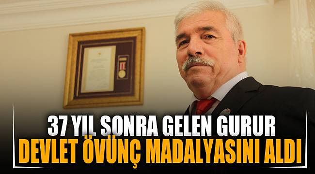 Teröristlerin saldırısında gazi oldu, Devlet Övünç Madalyası 37 yıl sonra geldi 