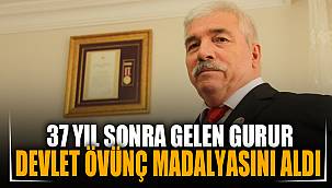 Teröristlerin saldırısında gazi oldu, Devlet Övünç Madalyası 37 yıl sonra geldi 